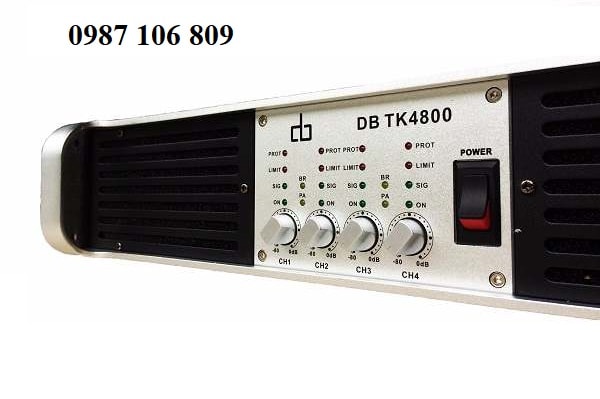 Cục đẩy công suất DB TK4800 main 4 kênh