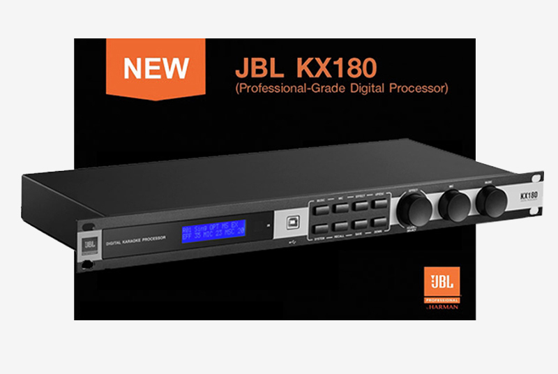 JBL KX180 cho phép lưu tới 10 chương trình chỉnh sẵn khi sử dụng