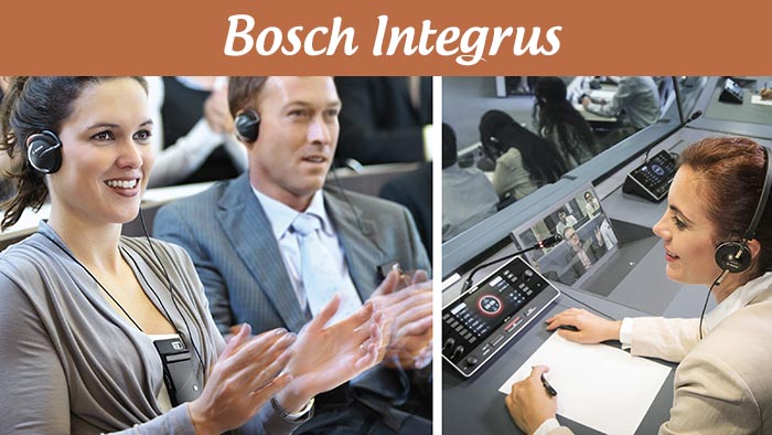 Hệ thống âm thanh hội nghị, hội thảo Bosch Integrus Hệ thống âm thanh hội nghị, hội thảo Bosch Integrus