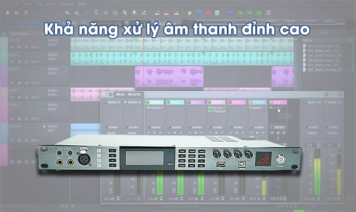 Tích hợp các công nghệ hiện đại
