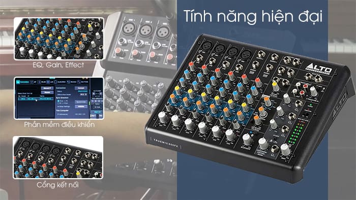 Tính năng đa dạng, hiện đại