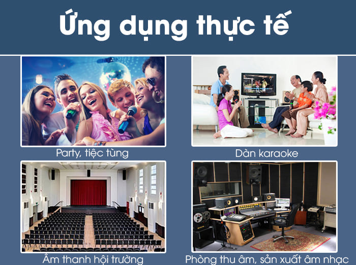 Đáp ứng các nhu cầu sử dụng