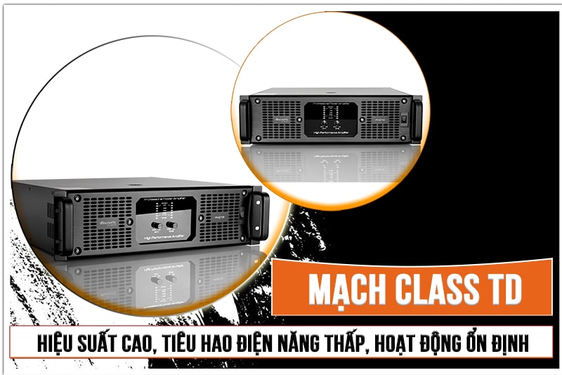 Mạch công suất Class TD có hiệu suất như thế nào?